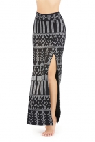 Cairo Panel Skirt with Slits